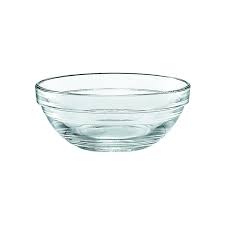 [GL1323] Bowl 9Cm Stack Glass Bw426