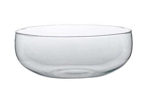 [GL1511] Bowl 27(D)X15(H)Cm Glass Bw592X12