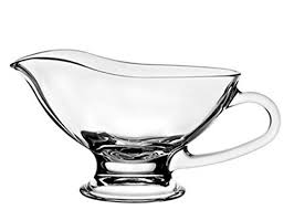 [GL1570] Gravy Boat 300Ml Glass Mw Mg08943