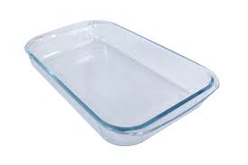 [GL2225] Casserole 33X19X5Cm Rectangular Glass 40908