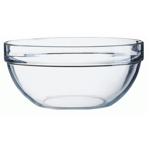 [GL2256] Bowl 30X60Mm 40Ml Glass Stackable 27713