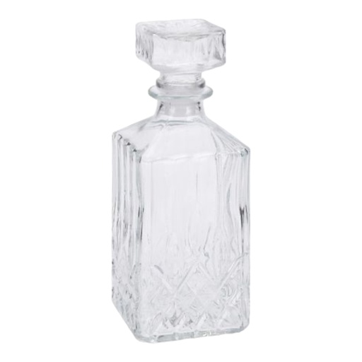 [GL241] Decanter 900Ml Glass With Lid Jar29