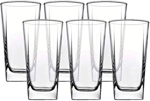 [GL621] Carre Hiball 6Pc 305ml Glass 41300