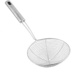 [KG1056] Strainer 13Cm Frying Bg