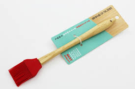 [KG1239] Pastry Brush 31Cm Sil Wood/H