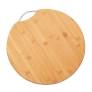 [KG1255] Chopping Board 34Cm Rnd Bamboo 20115