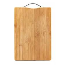 [KG1345] Chopping Board 36X26Cm Bamboo Plastc H 089