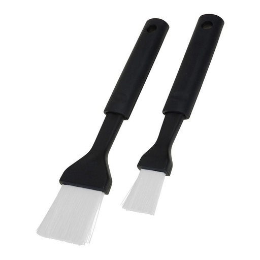 [KG169] Pastry Brush 2Pc Set Black Handle-Rvt2023-210