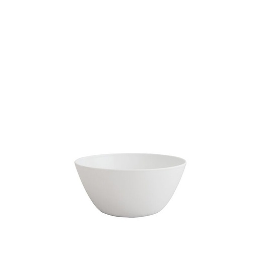 [ML28] Bowl 14X4.5Cm Melamine White Mm23X