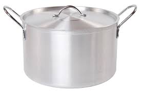 [P72] Pot Stock 34L 43X23Cm Catering Aluminium No.10 Pop