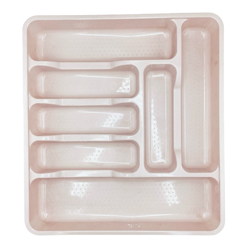 [PL165] Cutlery Tray 7 Compartment 42.3X38.5X4.7Cm Colours Bpa Free Hobby Life 041188