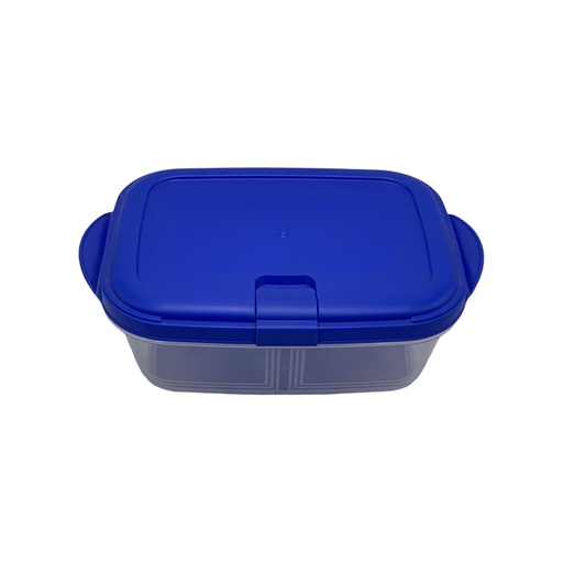 [PL167] Container 1.1L 15X21.5X6.7Cm Push Up Microwave Bpa Free Hobby Life 021533
