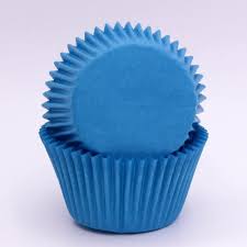 [Z877] Cake Cups 12Pc Fancy Blue