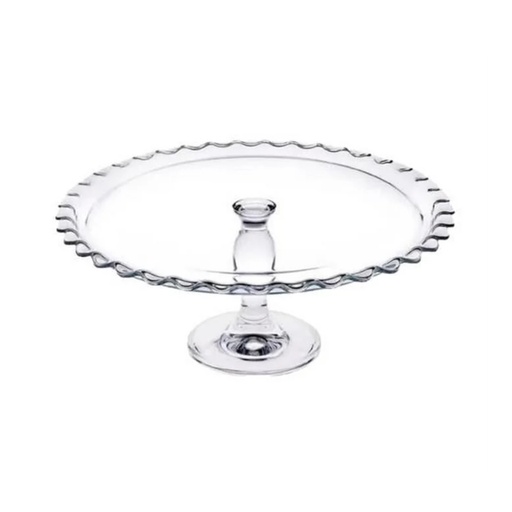 [GL2270] Cake Stand 264X121Mm Footed Glass Petite Patisserie 96953