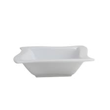 [ML73] Bowl 18.5X18.5X7.5Cm Porelin Wavy Square Series Service Tr2107