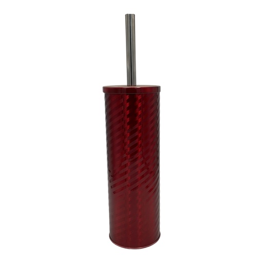 [SS537|RED] Toilet Brush And Holder Rnd Line Ch882