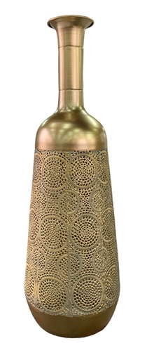 [HD3199] Vase 80X18Cm Metal Rvt2023-352