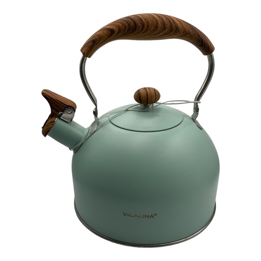 [P811] Kettle Whistling 2.5L Vicalina With Wooden Handle Rvt2023-112