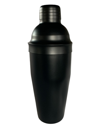 [SS552] Cocktail Shaker 550Ml Euro Black Ss Rvt2023-030