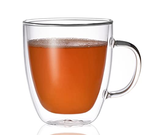 [GL2323] Mug 450Ml Glass Double Wall Rvt2023-033