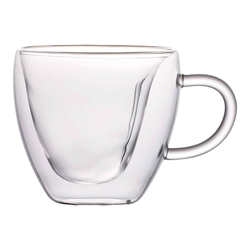 [GL2325] Mug 280Ml Glass Double Wall Rvt2023-037