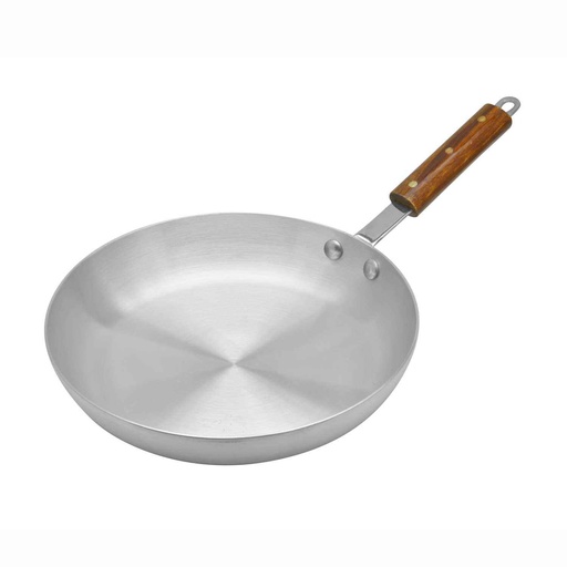 [AD00594] Frying Pan 33x5.5cm Aluminium With Wooden Handle Sonex 50411