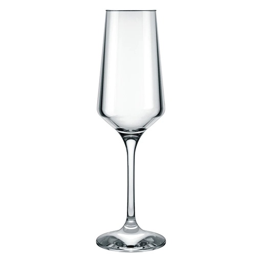 [AD00963] Champagne Glass 225ml Stemmed Brunello - 27072