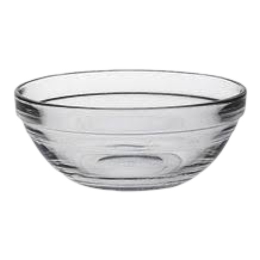 [AD01591] Bowl Set 6pc 10x4.5cm Glass Gastroboutique 530899