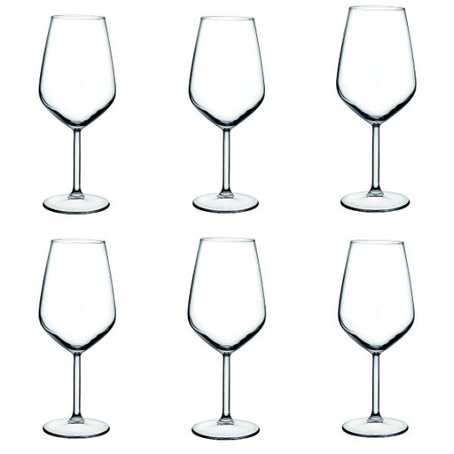 [AD01596] Wine Glass 6pc 490ml Allegra 440065