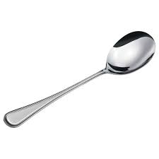 [AD03476] Serving Spoon Renaissance Stainless Steel