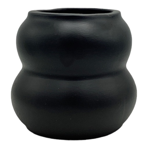 [AD04287] Vase AC 15x13cm Two Step-Base