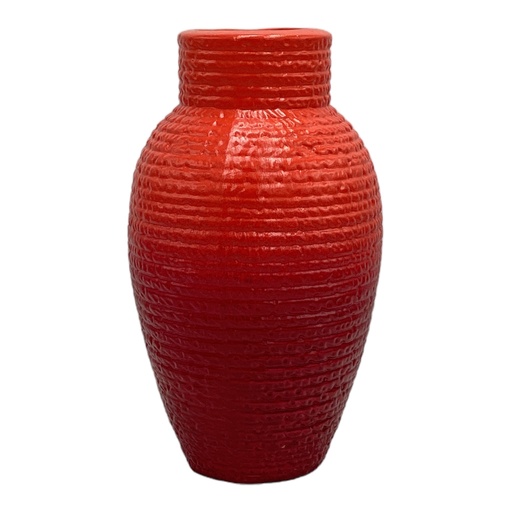 [AD04300] Vase AC 23x11cm Textured Bud-Base