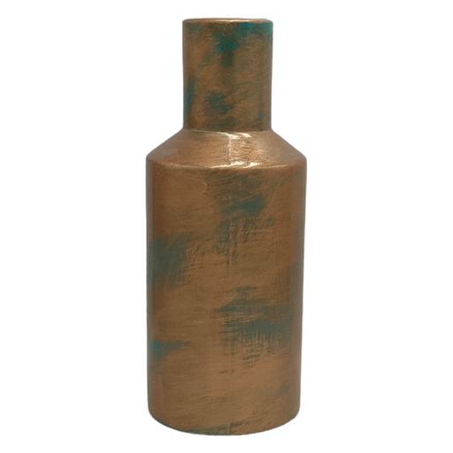 [AD04370] Vase AC 31x11cm Urban-Metallic