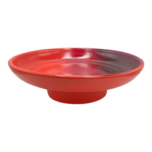 [AD04805] Decor Ornament AC 11x40cm Bowl Footed-Base