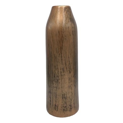 [AD04856] Vase AC 35x5cm Long Stem-Metallic