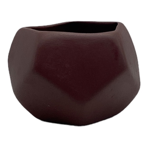 [AD04955] Vase AC 9x6cm Hexagon Mini Planter-Base