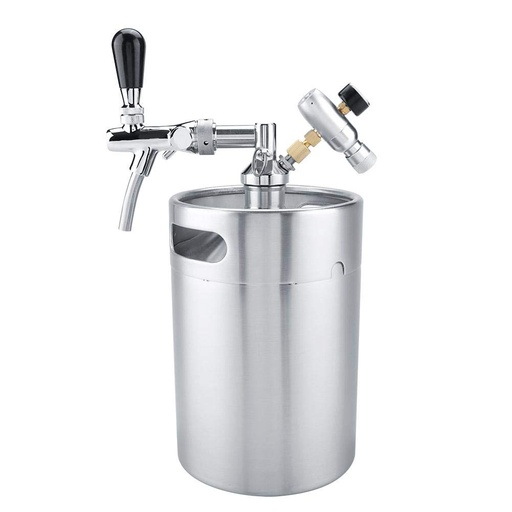 [AD05286] Keg 5L Stainless Steel 304 With Air Pressure