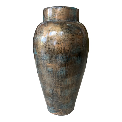 [AD05333] Vase AC 82x26cm Valencia-Metallic