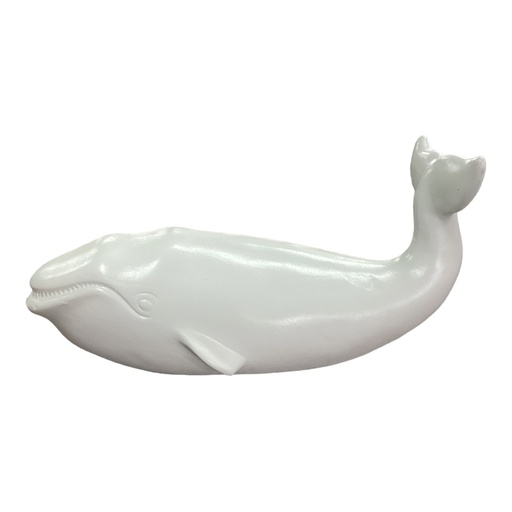 [AD05620] Decor Ornament 30x7cm Whale-Base