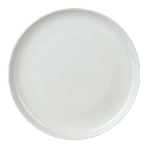 [AD06778] Plate 27cm Lipped White Porcelain CP2305-251