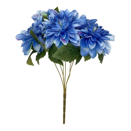 [AD07167] Artificial Flower 6Steam Dahlias H-258