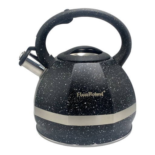 [AD07765] Kettle 4L Whistling Spotted Stainless Steel Haus Roland HR772