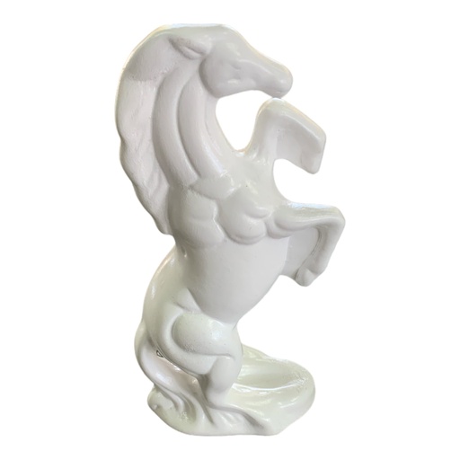 [AD07783] Decor Ornament 19x9x6cm Horse Standing-Base