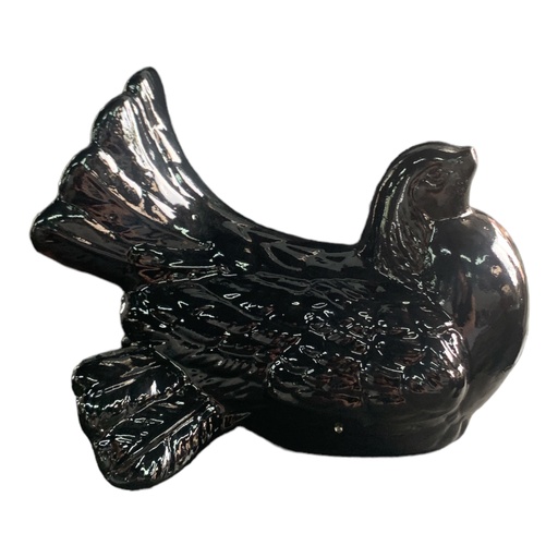 [AD07794] Decor Ornament 21x19x12cm Dove-Base