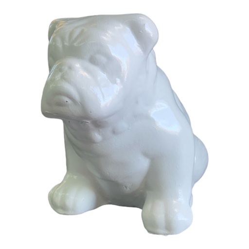 [AD07869] Decor Ornament 13x15x9cm Bulldog-Base