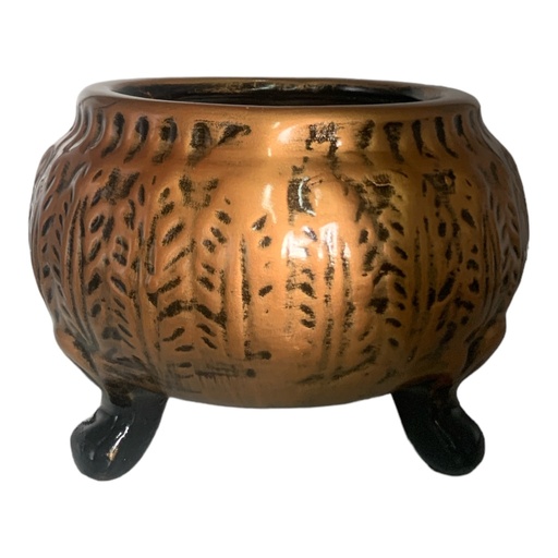 [AD08082] Decor Vase 20x25x26cm 3Leg Planter-Base