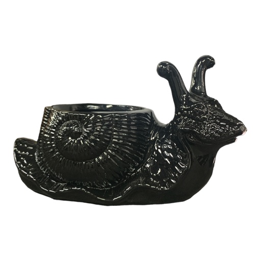 [AD08124] Planter 17x28x14cm Snail-Base