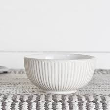 [AD08135] Bowl AC 15x15x16cm Groved-Base