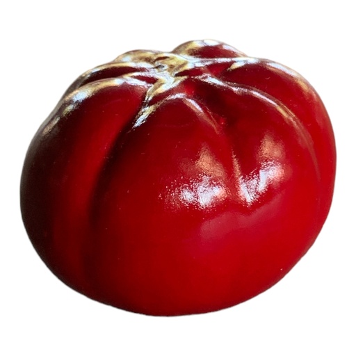 [AD08145] Decor Ornament 7x7cm Tomato-Base