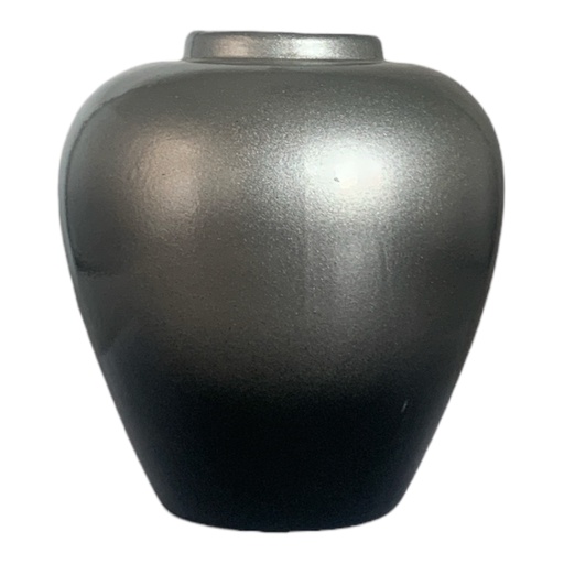 [AD08188] Decor Vase 17x14x15cm Small Ginger-Metallic